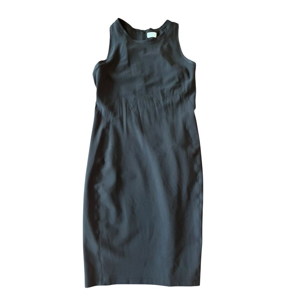 Athleta Women's Black Sleeveless Sheath Knee Length‎ Dress Size M
